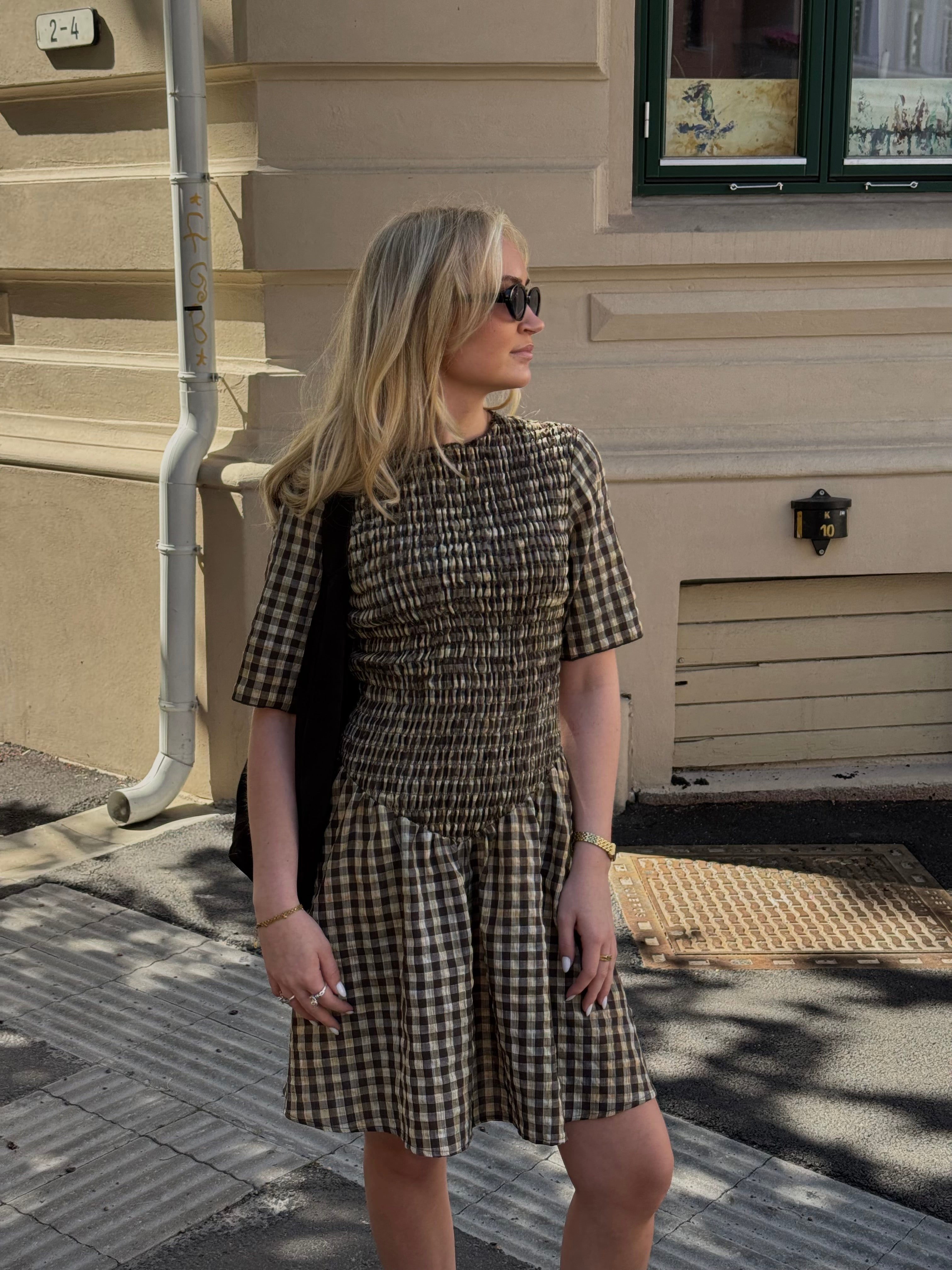 PCADALAIDE DRESS - Whitecap grey